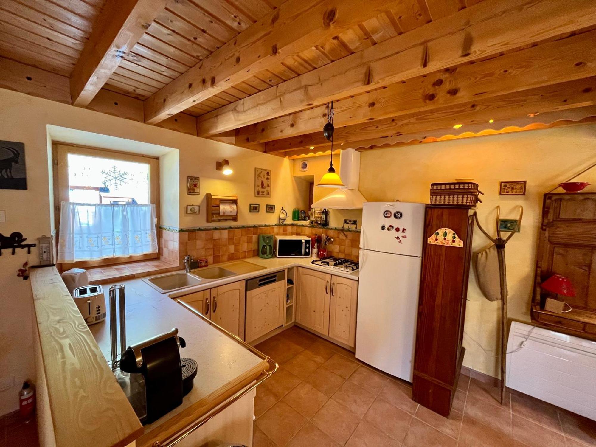 La Grange St. Cyprien, Venosc - Les Deux Alpes Villa Luaran gambar