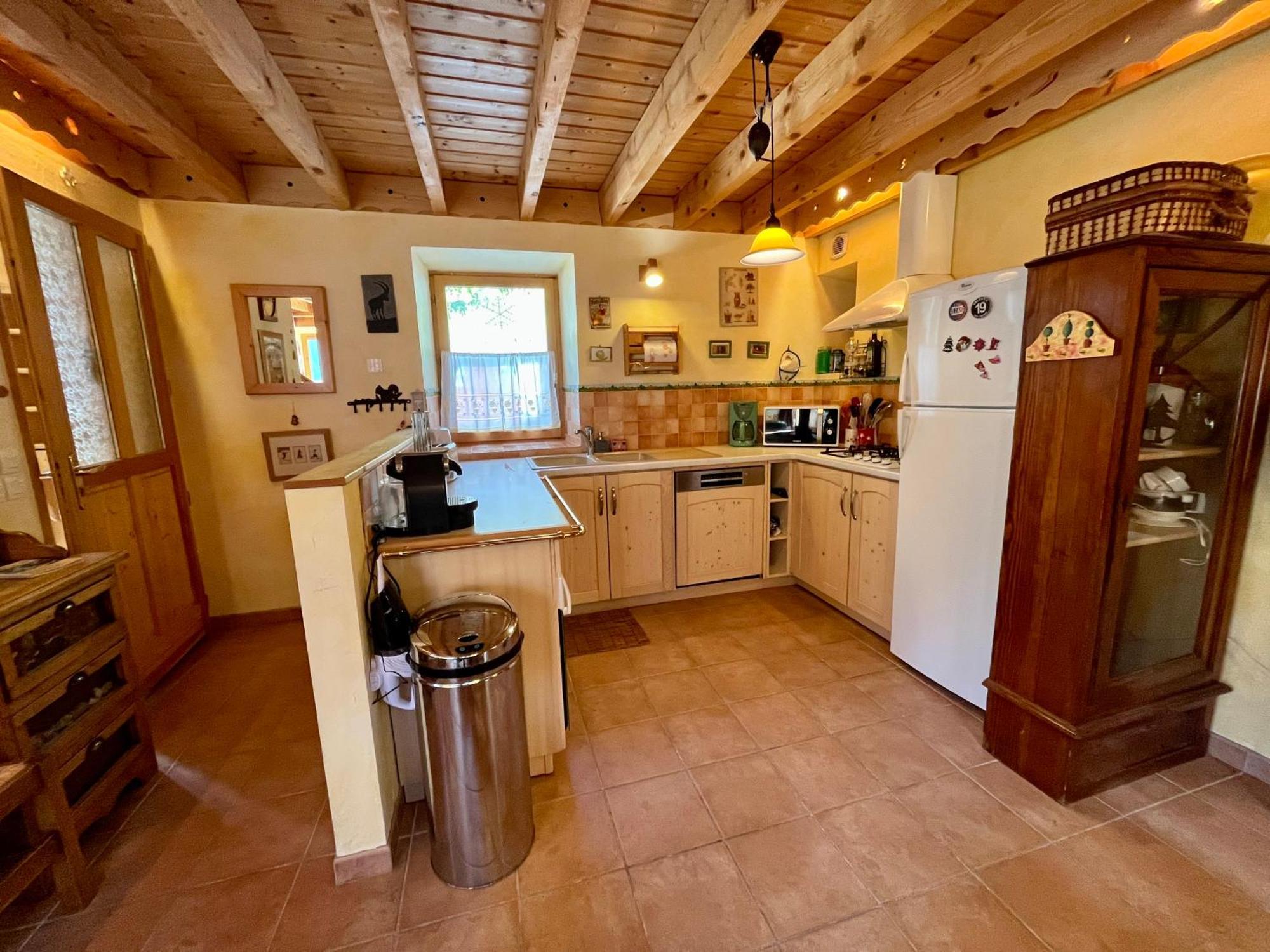 La Grange St. Cyprien, Venosc - Les Deux Alpes Villa Luaran gambar