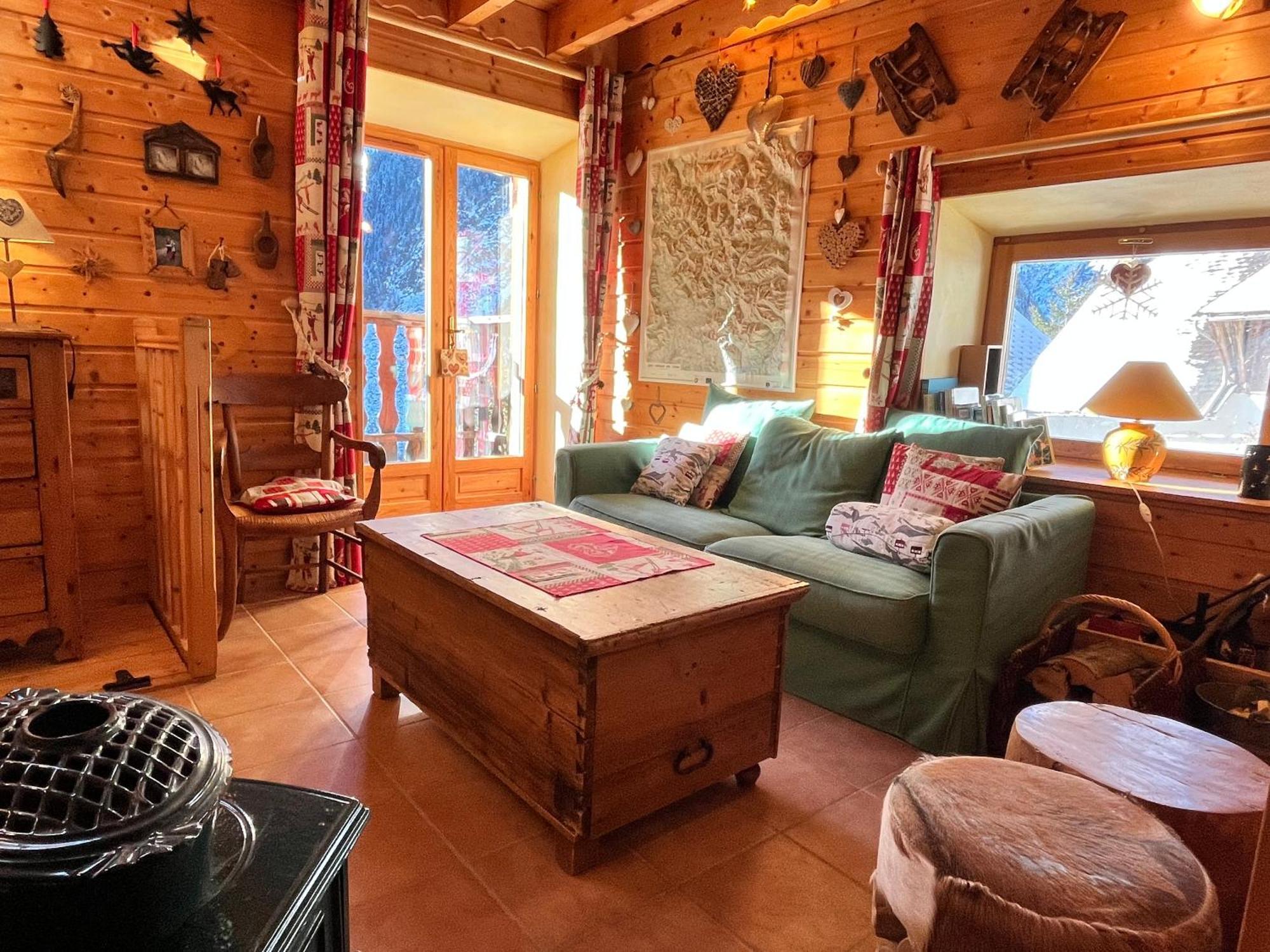 La Grange St. Cyprien, Venosc - Les Deux Alpes Villa Luaran gambar